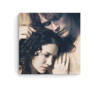 Outlander Role Love Poster Decorative Painting Canvas Wall Art Living Room Poster Bedroom Painting Wall Art Picture Print Modern Family Room Decor 24 x 24 Inches (60 x 60 cm)