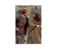 Outlander Roles Creative Poster Decorative Painting Canvas Wall Art Living Room Poster Bedroom Painting Wall Art Picture Print Modern Family Room Decor 20 x 30 Inches (50 x 75 cm)