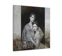 Outlander Series Main Roles Art Poster Decorative Painting Canvas Wall Art Living Room Poster Bedroom Painting Wall Art Picture Print Modern Family Room Decor 20 x 20 Inches (50 x 50 cm)