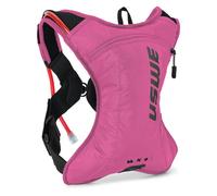 USWE Outlander XC 2L Hydration Pack, Running, Hiking Hydration Backpack with Water Bladder (1.5L/50oz) , Hydropack for Men and Women, Backpack Gear and Equipment for Cycling, MTB (Pink, 2L)