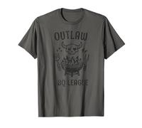 Outlaw BBQ League Grilling Pitmaster T-Shirt