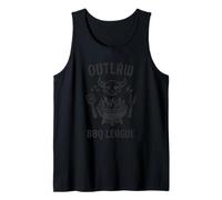 Outlaw BBQ League Grilling Pitmaster Tank Top