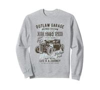 Outlaw Garage Hot Rod Custom High Speed Sweatshirt