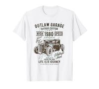 Outlaw Garage Hot Rod Custom High Speed T-Shirt