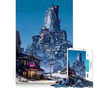 Outlaw’s Refuge Jigsaw Puzzles1000 Pieces Mind Skill Toy Soothing Play Precision Cut Art Collection Piece (50x75cm)