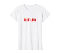 Outlaw Value Graphic T-Shirt, Women, White, S