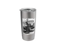 Outlaws, Bonnie Parker and Clyde Barrow Stainless Steel Insulated Tumbler