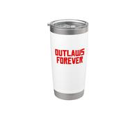 Outlaws Forever Stainless Steel Insulated Tumbler