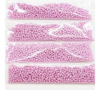 Outlet 10 Grams Preciosa Ornela Seed Beads, Round Hole, Loose, 11/0, Pearl Cold Pink 77 (03050-77725), Glass, Czech Republic (11/0)