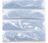 Outlet 10 Grams Preciosa Ornela Seed Beads, Round Hole, Loose, 11/0, Pearl Sky Blue 77 (03050-77736), Glass, Czech Republic (11/0)