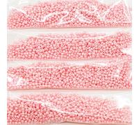 Outlet 10 Grams Preciosa Ornela Seed Beads, Round Hole, Loose, 11/0, Pearl Warm Pink 77 (03050-77794), Glass, Czech Republic (11/0)
