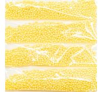 Outlet 10 Grams Preciosa Ornela Seed Beads, Round Hole, Loose, 11/0, Pearl Yellow 77 (03050-77787), Glass, Czech Republic (11/0)