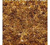 Outlet 10 Grams Preciosa Ornela Seed Beads, Round Hole, Loose, 7/0, Crystal Travertin (00050-86800), Glass, Czech Republic (7/0)