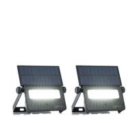 Outlet Auraglow Solar Security Flood Light Set of 2