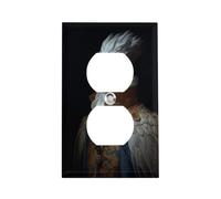 Outlet Cover Harpy Eagle Dressed As Gentleman 1 Gang Wall Plate Duplex Light Switch Cover Plate Single Dual Plug Cover Electrical Switchplate