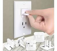 Outlet Covers Babepai 38-Pack Clear Child Proof Electrical Protector Safety Improved Baby Safety Plug Covers