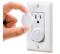 Outlet Covers Baby Proofing (32 Pack) By Wappa Baby | Safe & Secure Electric Plug Protectors | Sturdy Childproof Socket Covers For Home & Office | Easy Installation | Protect Toddlers & Babies | White