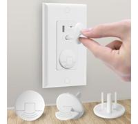 Outlet Covers Baby Proofing White - PRObebi 38 Pack Plug Covers for Electrical Outlets, Child Proof Socket Covers, Baby Safety Products for Home, Office, Easy Insatllation, Protect Babies