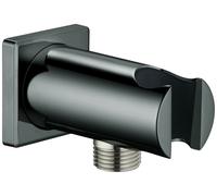 Outlet Elbow Grohe Rainshower square, Shower support 48x48mm Hard Graphite 26659A00