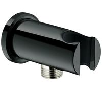 Outlet Elbow Grohe Rainshower with shower holder ø48mm Hard Graphite 26658A00