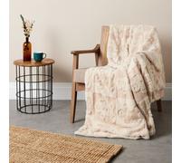 Outlet Home Stories Gingerbread Cosy Throw BURGUNDY
