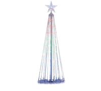 Outlet Home Stories Indoor/ Outdoor Multi Changing Star Tree WHITE 1 . 2 METRES