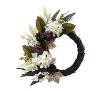 Outlet Home Stories Pre-Lit Half Wreath