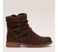 Outlet Hush Puppies Mandy Water Resistant Suede Boot BLACK SIZE 3