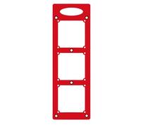 Outlet Layout Gauge - Precision Cut Mapping, Compact Socket Locator with Steel Template, Carpenter Alignment Aid with Wall Marking Base, Heavy Duty Measuring Fixture for Electrical Box Tracing