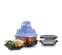 Outlet Ninja CRISPi 4-in-1 Glass Portable Air Fryer 2x 1.4L Containers YELLOW