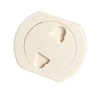 Outlet Opening Covers Rounded Flush Design ABS Texture Suitable for Nursery Bedroom Playroom Living Room Family Spaces Set of 5 Outlet Opening Covers Socket Caps Nursery Rounded Abs Flush Fit Home