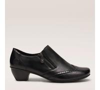 Outlet Rieker Brogue Detail Shoe BLACK SIZE 3 1/2