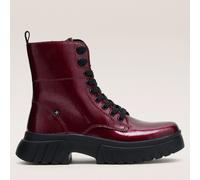 Outlet Rieker Chunky Lace-Up Boot BLACK SIZE 3 1/2