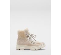 Outlet Rieker Faux Fur Boot BEIGE SIZE 4