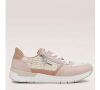 Outlet Rieker Mixed Upper Zip Trainer BLUE SIZE 5
