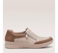 Outlet Rieker Shoe with Zip BEIGE SIZE 6 1/2