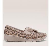 Outlet Rieker Wedge Tassel Loafer BROWN SIZE 4