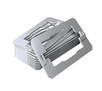 Outlet Spacers Set, 10 Pieces Stainless Steel Repair Cover Shims with Easy Installation, Electrical Accessories for Home, Office, DIY Projects