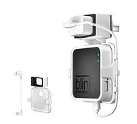 Outlet Wall Mount for Blink Sync Module 2,Simple Mount Bracket Holder for All-New Blink Outdoor and All-New Blink Indoor Home Security Camera with Easy Mount Short Cable(White,1pack)