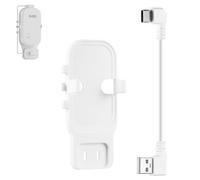 Outlet Wall Mount for Blink Sync Module Core, Space-Saving No-Drill Holder with Short USB 3.0 Cable, Sync Module Core Mount Holder for Blink Indoor/Outdoor Security Camera, Easy Installation (1 Pack)