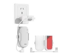 Outlet Wall Mount for Blink Sync Module Core, Sync Module Core Mount for Blink Indoor/Outdoor Security System Camera,No Messy Wires No Drilling Camera Mount with Short Cable,Easy to Install Holder