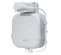 Outlet Wall Mount for Blink Sync Module XR, Short Cable Save Space and Easy Move Mount Bracket Holder for Blink Outdoor Indoor Security System(All-New Blink Sync Module XR and Plug are NOT Included)