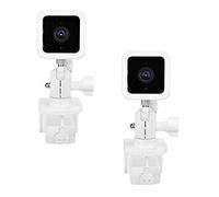 Outlet Wall Mount for Wyze Cam V3, Plug-in Wall Mount Holder and Cable for Wyze Cam V3 Camera, Space Saving Mounting Bracket Without Messy Wires or Wall Damage (2 Pack)