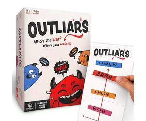 Outliars - The Ultimate Bluffing Party Game for Adults & Teens | 3+ players