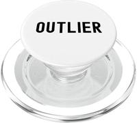 Outlier - Funny Statistics, Statistics Humor, Funny Math PopSockets PopGrip for MagSafe