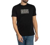 Armani Exchange Men's Outline Graphic Slim T-Shirt, Black, L