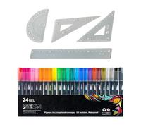 Outline Markers For Kids, Squiggles Shimmer Markers Set, Shimmer Drawing Pens, Kids Outline Pens, Scrapbook Markers, Easter Egg Markers, Squiggles Shimmer Pens, Ruler for Drawing, Kids Craft Markers