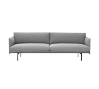 Outline Soft 3-Seater Sofa, Anderssen & Voll Grey one size