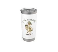 Outnumbered Boys Mama Duck Goose Dinosaur Send Help Mom Life Stainless Steel Insulated Tumbler