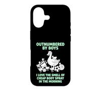 Outnumbered By Boys Cheap Body Spray Goose Sports Case for iPhone 17